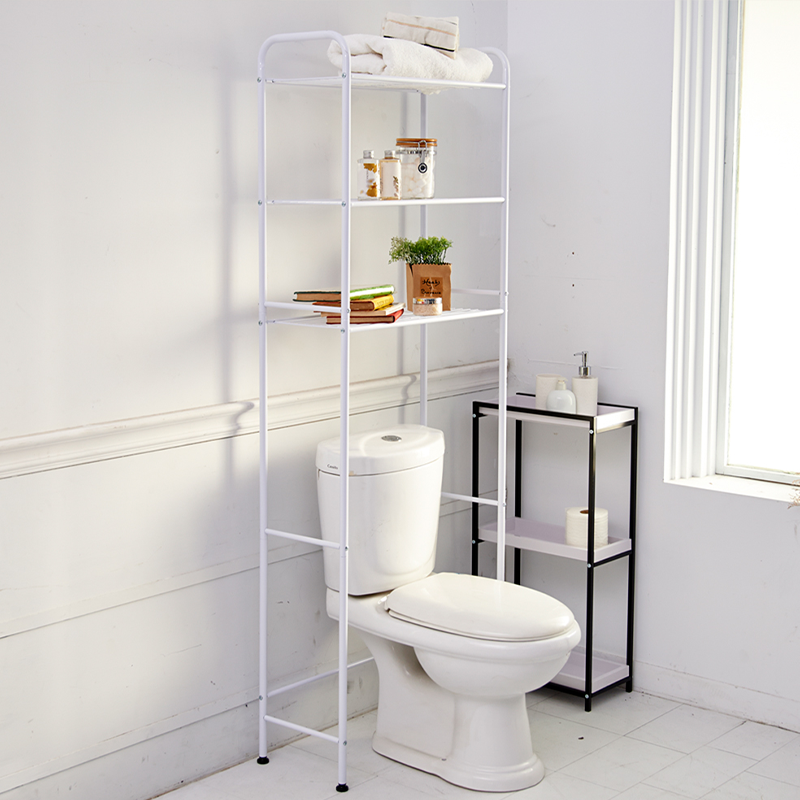 Aufbewahrung über der Toilette